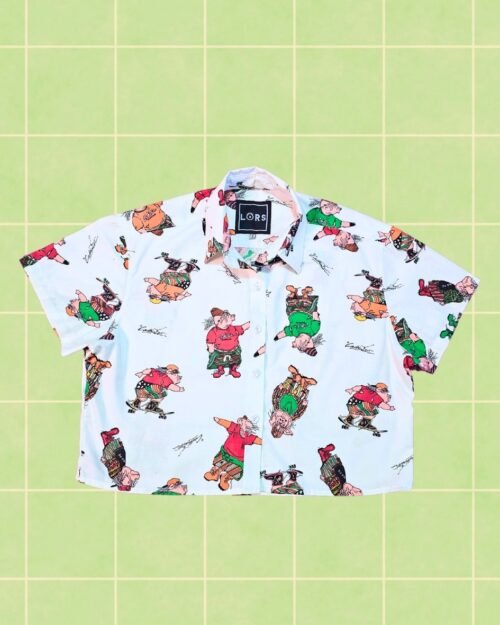 Camisa cerdito skater