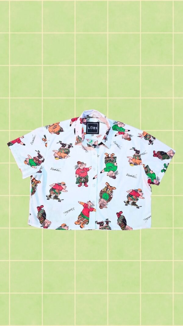 Camisa cerdito skater