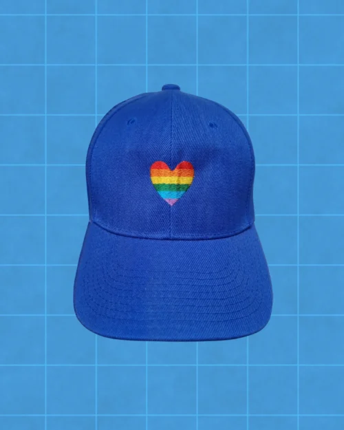 Gorra pride azul