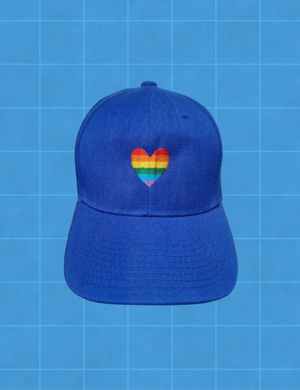 Gorra pride azul