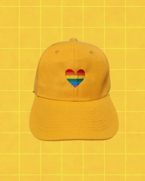Gorra pride naranja