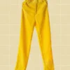 Pantalón de vestir amarillo