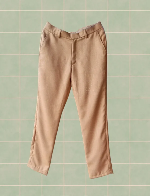 Pantalón de vestir café