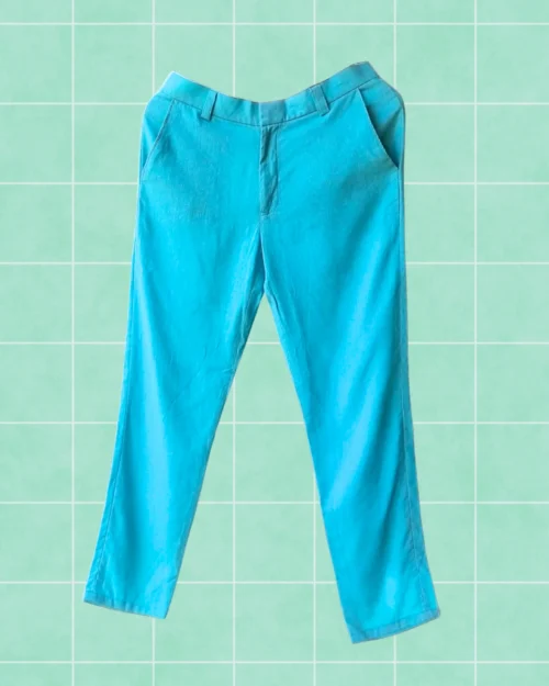 Pantalón de vestir celeste