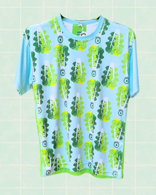 Polera deportiva lechugas