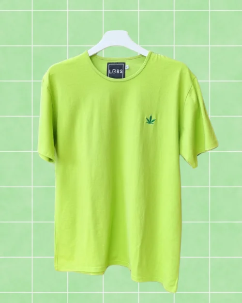 Polera hojita canavis verde