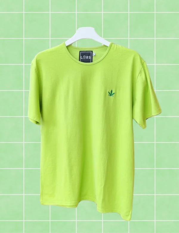 Polera hojita canavis verde