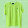 Polera hojita  verde