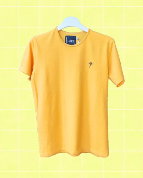 Polera margarita mostaza