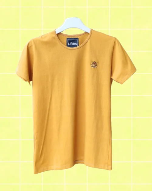 Polera mariquita mostaza