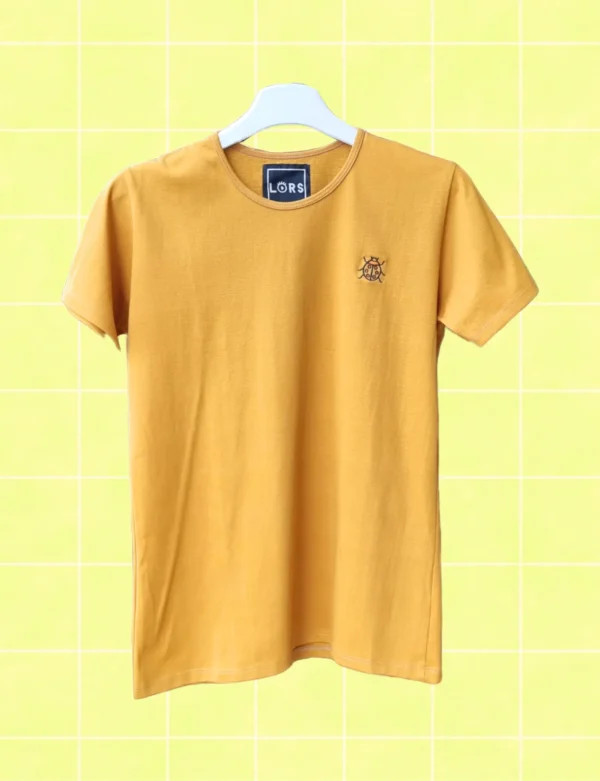 Polera mariquita mostaza