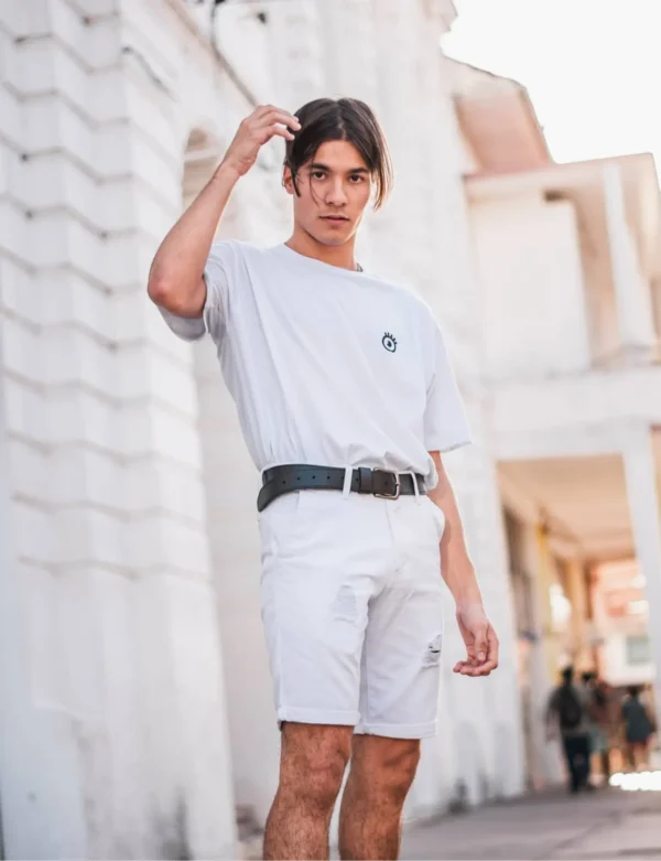 Polera ojo Lors blanca