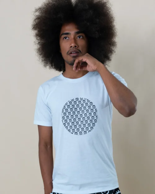 Polera ojos Lors blanca