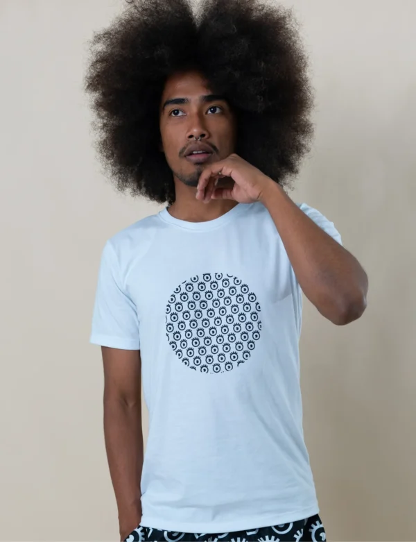 Polera ojos Lors blanca