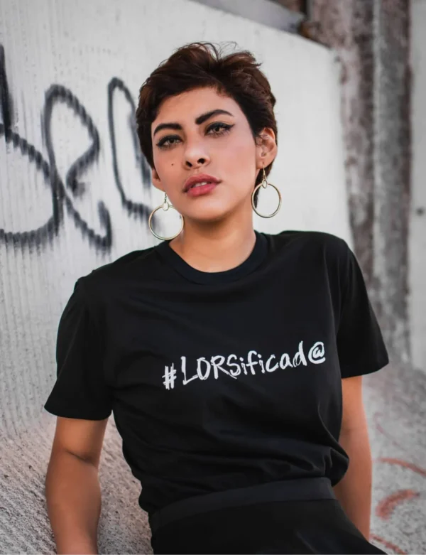 Polera ojos Lorsificad@ negra