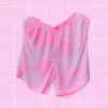 Short de hilo tie dye rosado