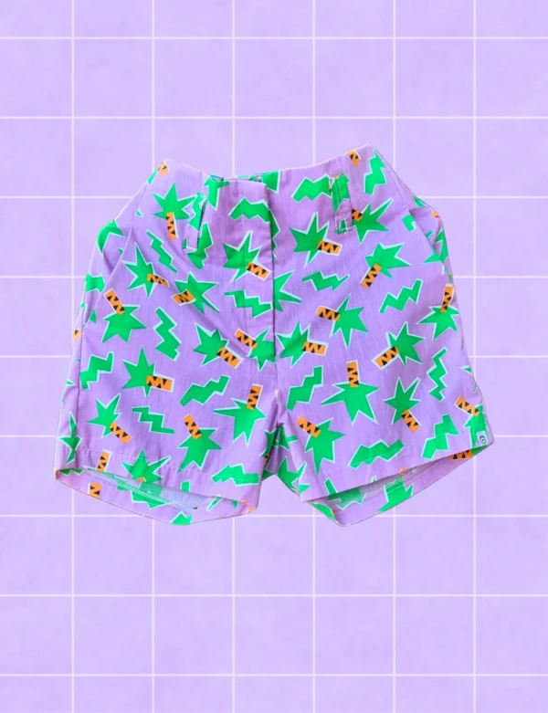 Short tiger abstract mujer
