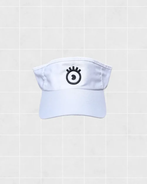 Visera ojo lors blanca