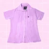 Camisa gasa lila pastel