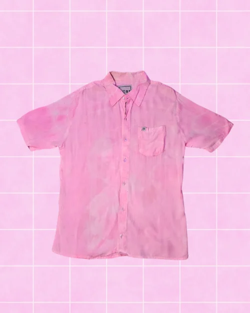 Camisa tie dye rosa