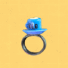 Anillo OLO azul
