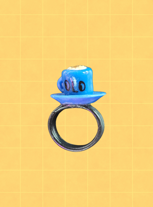 Anillo OLO azul