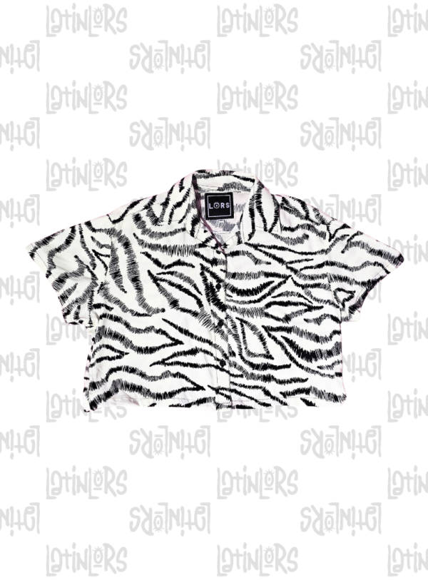 Camisa rayas abstractas