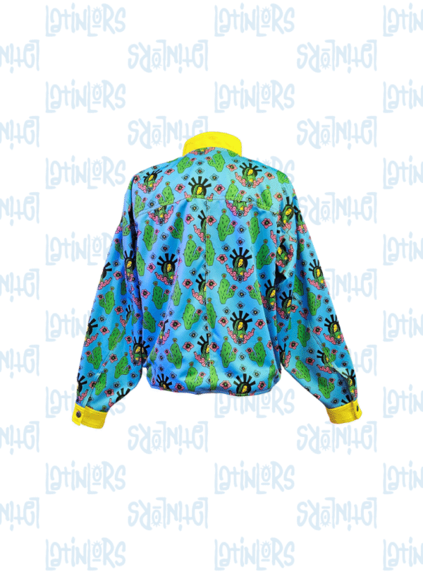 Chaqueta estampado virgen