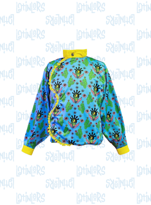 Chaqueta estampado virgen