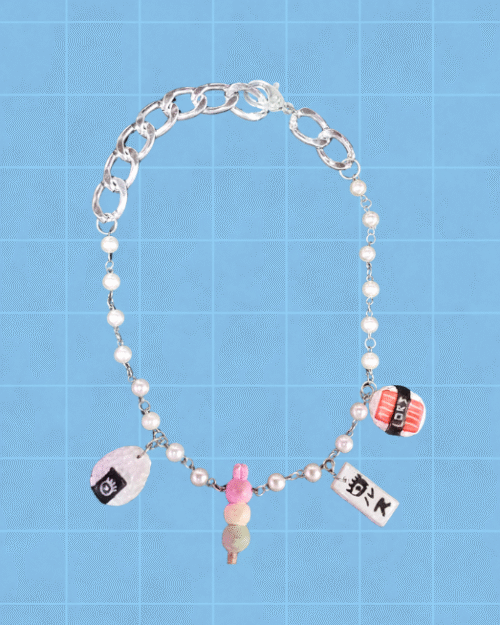 Collar comida japonesa