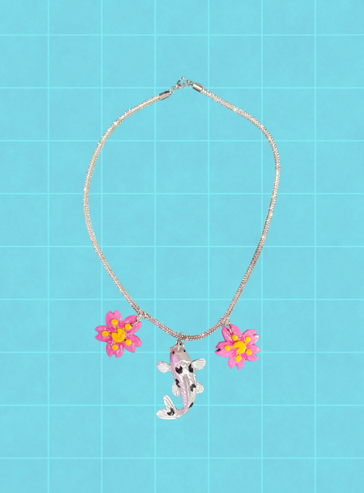 Collar pez koi