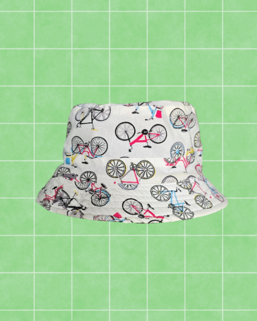 Bucket hat bicicletas