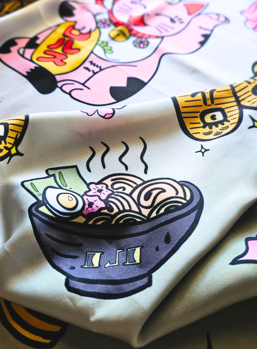 Pañoleta verde Japón