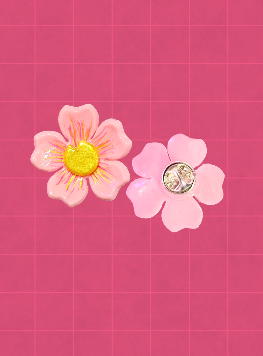 Pin flor de sakura