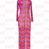 Vestido sillas rosado